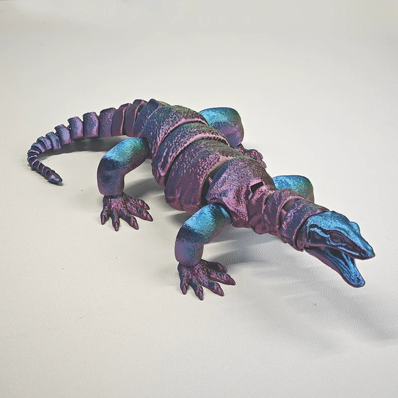 Articulated Komodo Dragon Figure (30cm)