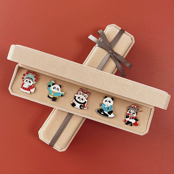 Chengdu Panda Series Decorative Pin