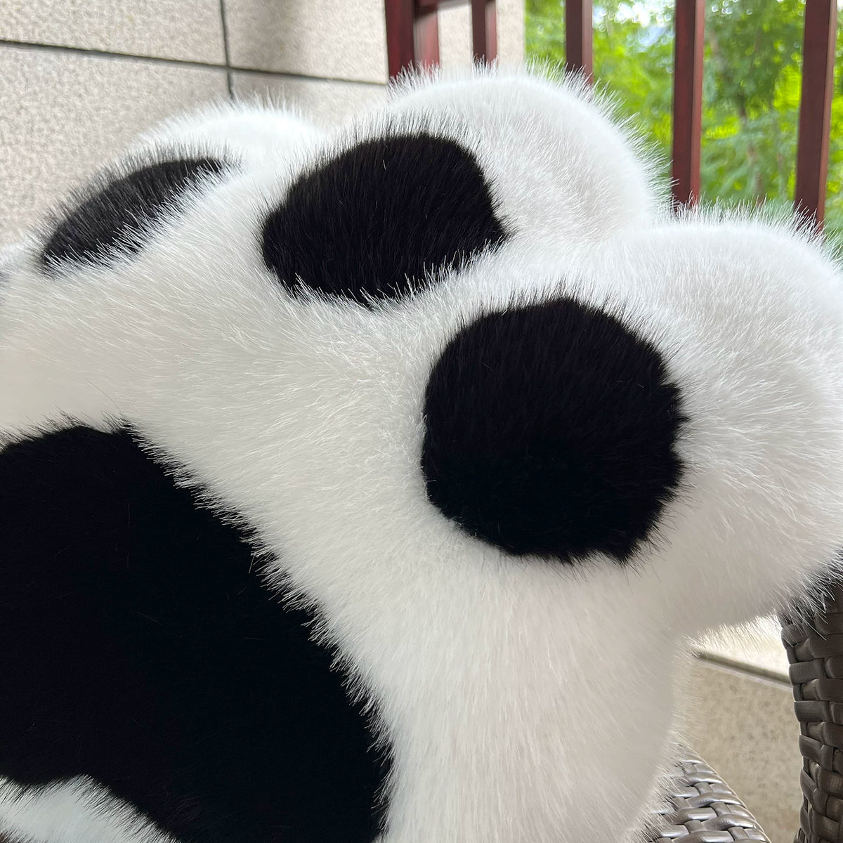 Plush Cat Paw Comfort Pillow