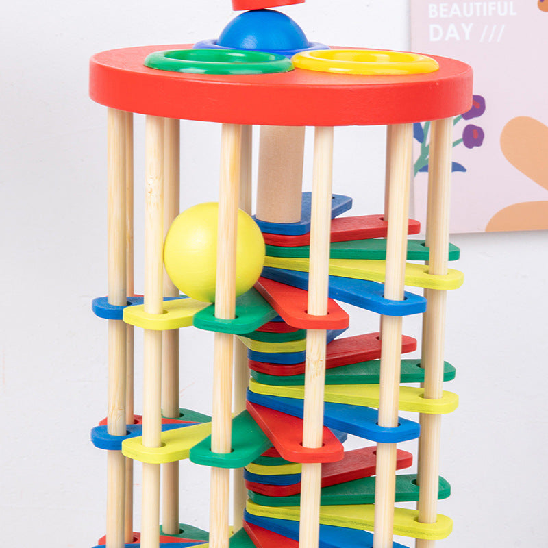 The Spiral Drop | Wooden Hammer & Ball Tower Fantastik Curios