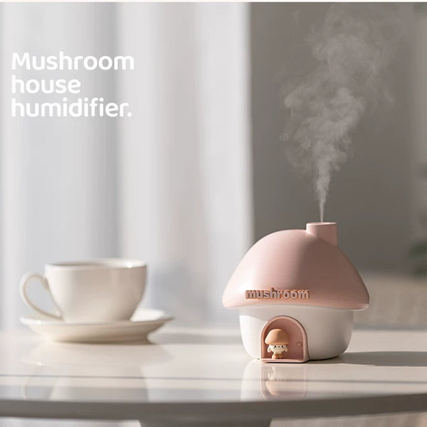 Mushroom House Humidifier and Sunset Night Light