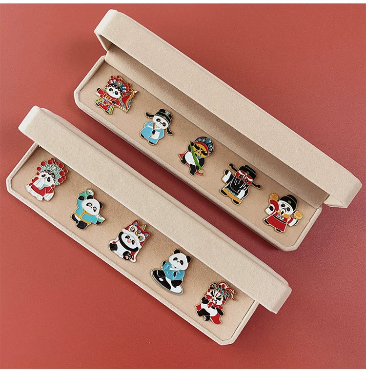 Chengdu Panda Series Decorative Pin