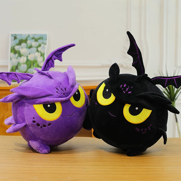 Plush Round Dragon Character Doll