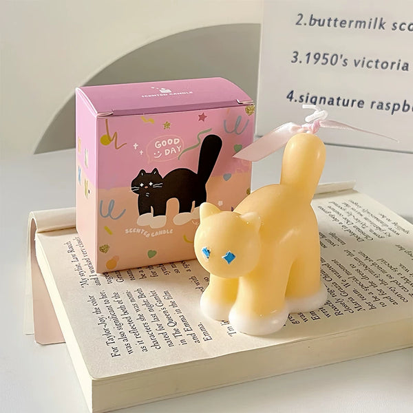 Cat-Shaped Scented Candle Ornament