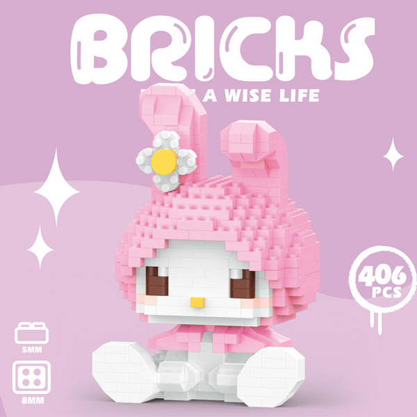 Cute Cartoon Micro Building Block Kit
