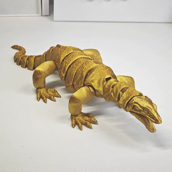 Articulated Komodo Dragon Figure (30cm)