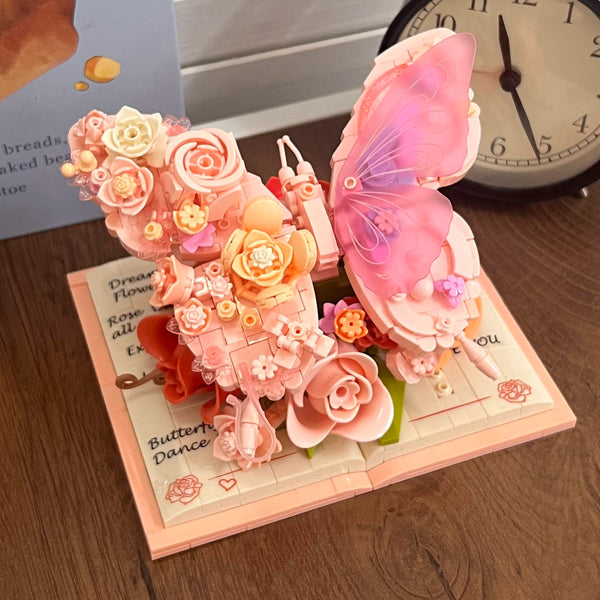 Butterfly & Flower Bouquet Building Kit