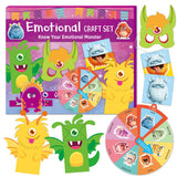 Little Monsters Emotional Craft & Puppet Kit Fantastik Curios