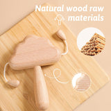 Little Cloud Wooden Rattle & Shaker Fantastik Curios