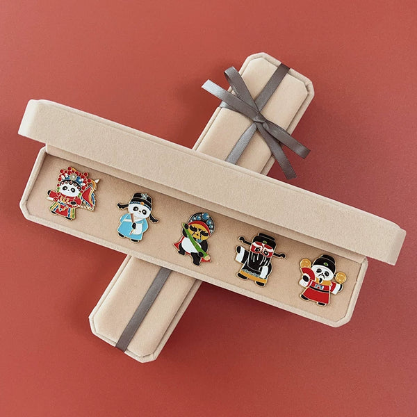 Chengdu Panda Series Decorative Pin