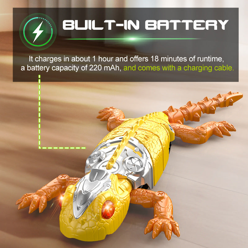 Gravity-Defying Remote Control Wall-Crawler Lizard Fantastik Curios