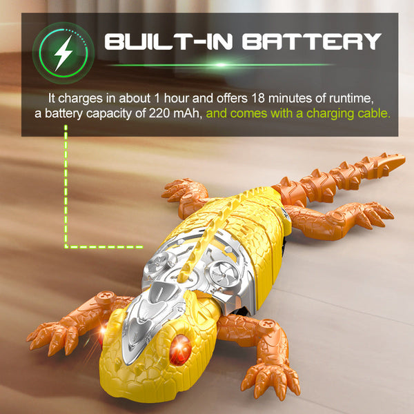 Gravity-Defying Remote Control Wall-Crawler Lizard Fantastik Curios