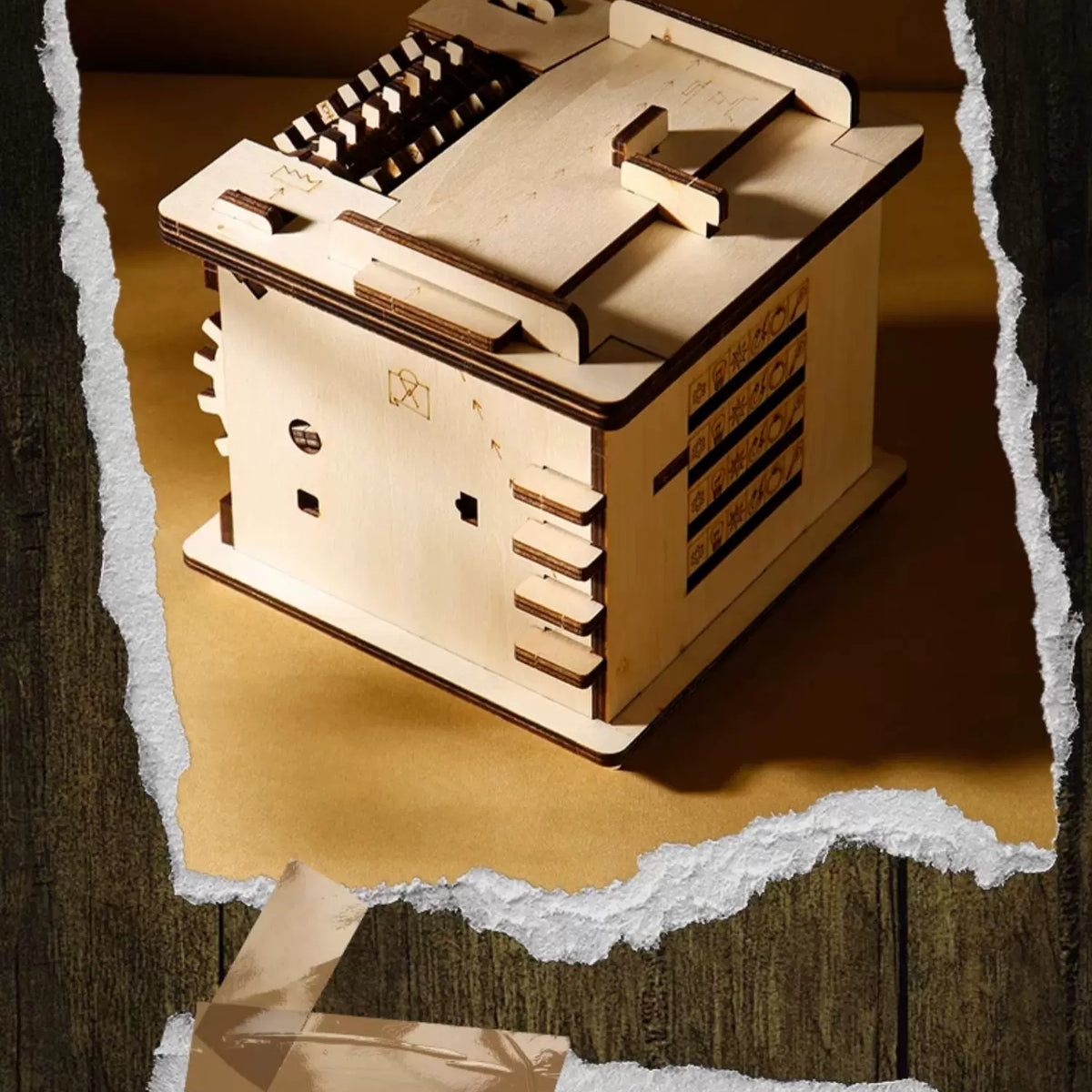 Schrödinger's Cat DIY Mechanical Puzzle Box