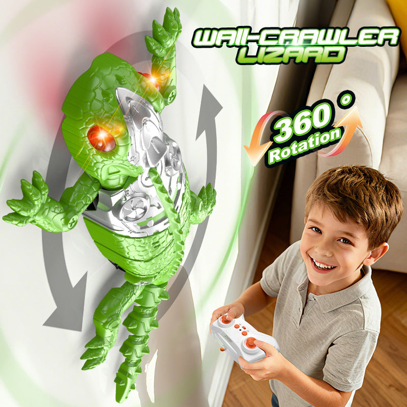 Gravity-Defying Remote Control Wall-Crawler Lizard Fantastik Curios