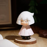 Hand-Carved Wooden Light Children Figurines FantastiKurios