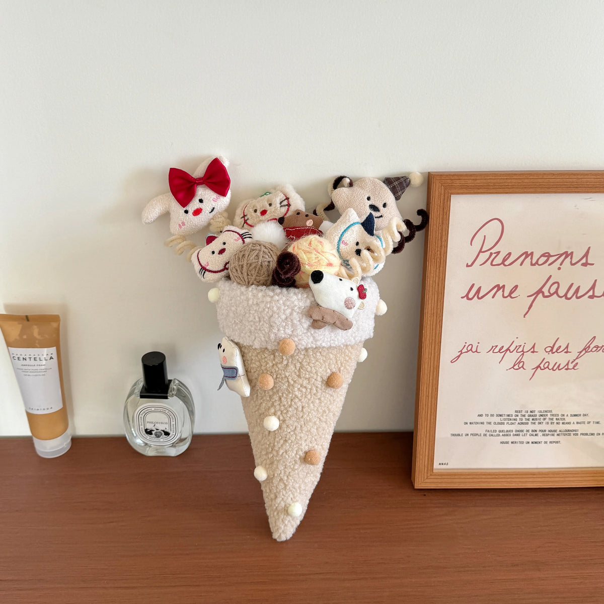 Ice Cream Plush Doll Bouquet