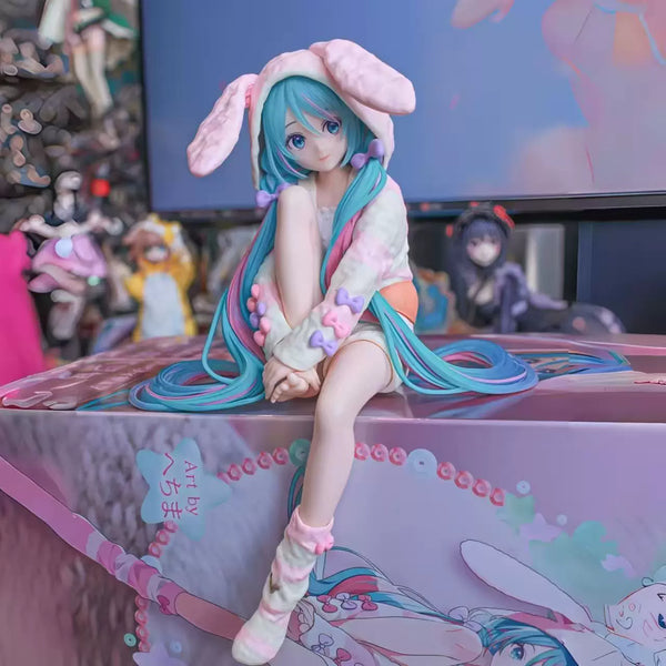 Hatsune Miku Bunny Ears Pajama Figure