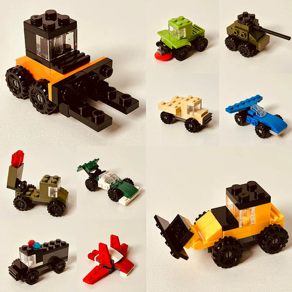 Miniature Building Block Collection (10-Pack)