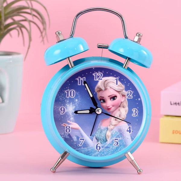 Silent Twin Bell Bedside Alarm Clock