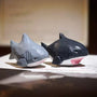 Hand-Carved Wooden Shark Figurine FantastiKurios