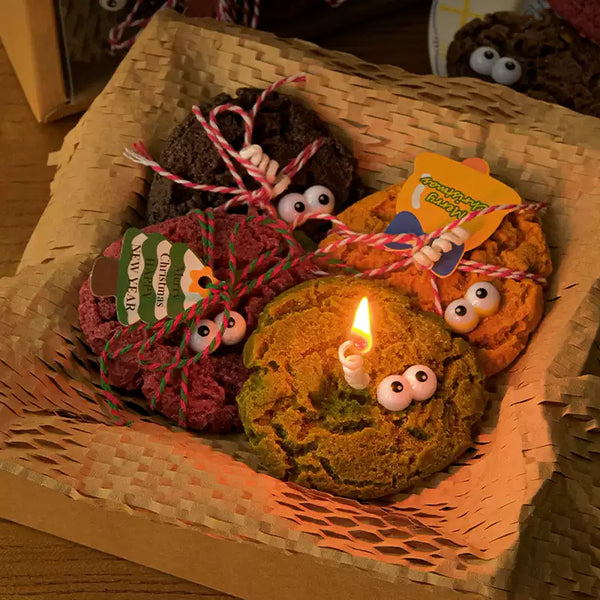 Realistic Cookie Candle Gift Set