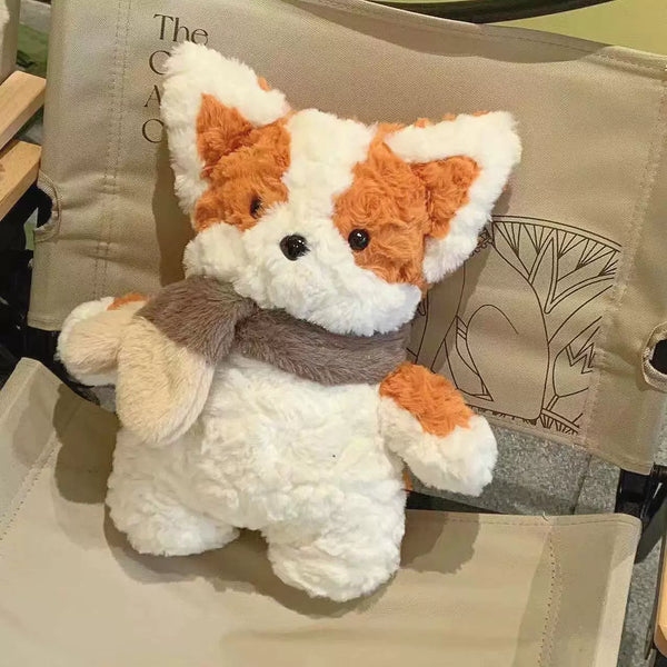 Soft Scarf Puppy Plush Toy