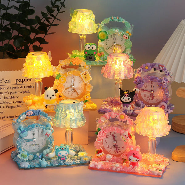 DIY Cream Glue Alarm Clock & Night Light Kit