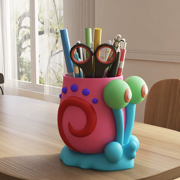 Cartoon Snail Desktop Organizer