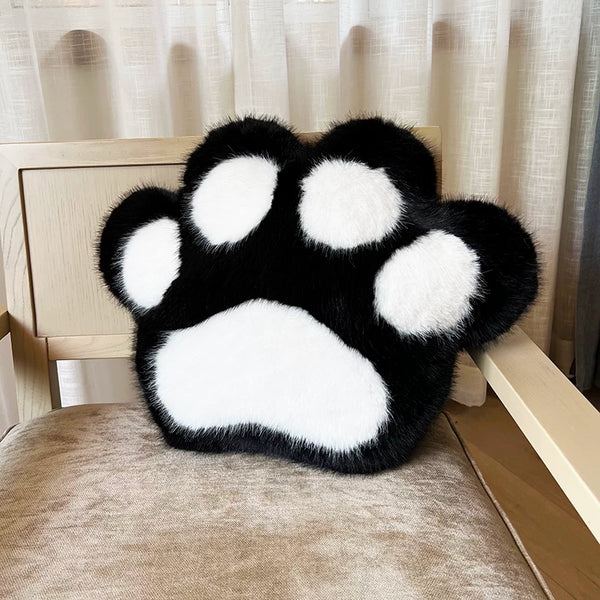 Plush Cat Paw Comfort Pillow