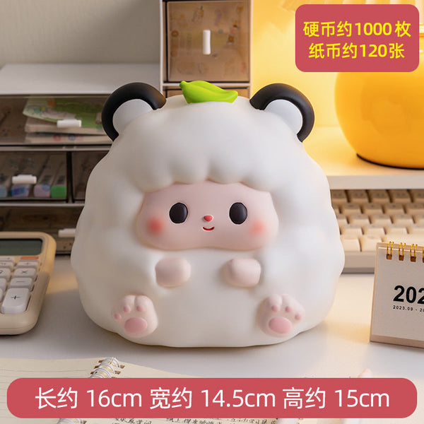 Cute Vinyl Sheep Character Coin Bank FantastiKurios