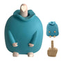 Smiling Middle Finger Figure