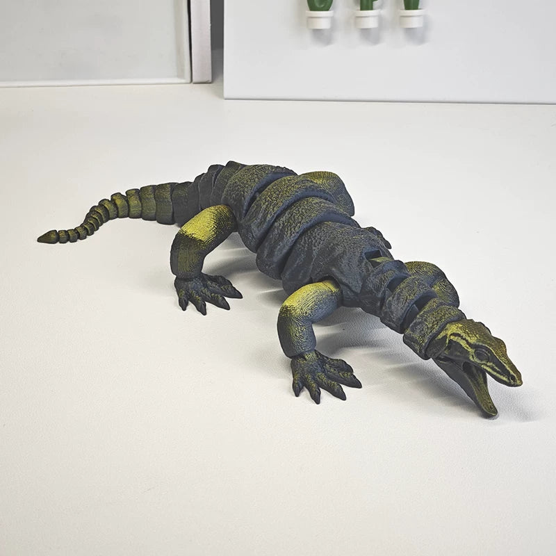 Articulated Komodo Dragon Figure (30cm)