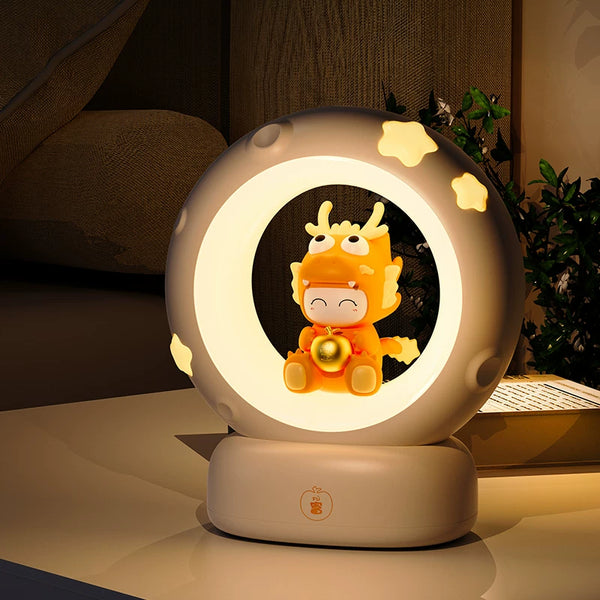 Moon & Star Animal Night Light