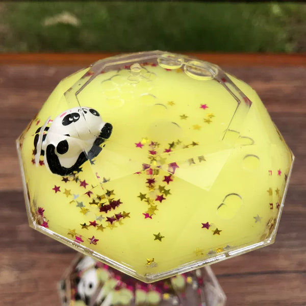 Panda Liquid Motion Timer Ornament