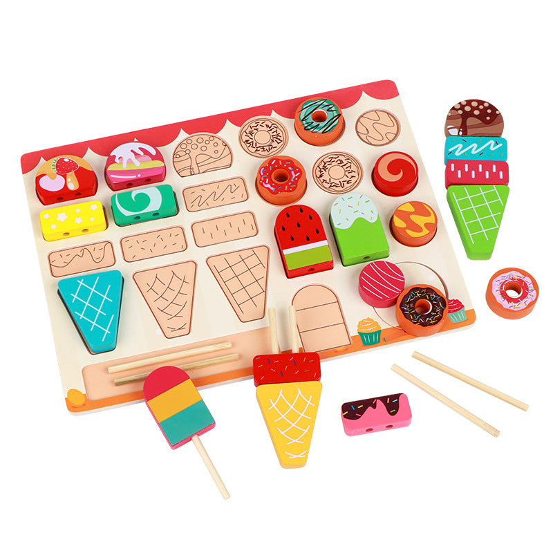 Little Chef Wooden Skewer & Creative Play Platter