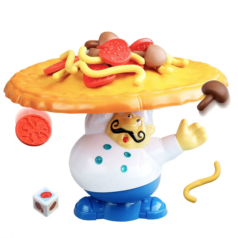 Balancing Pizza Stack Game