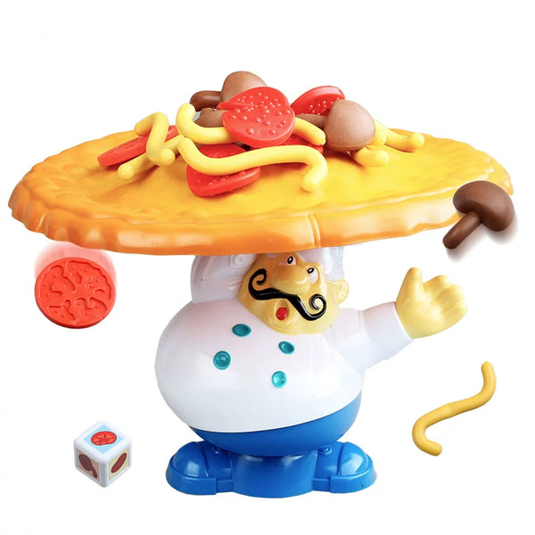 Balancing Pizza Stack Game