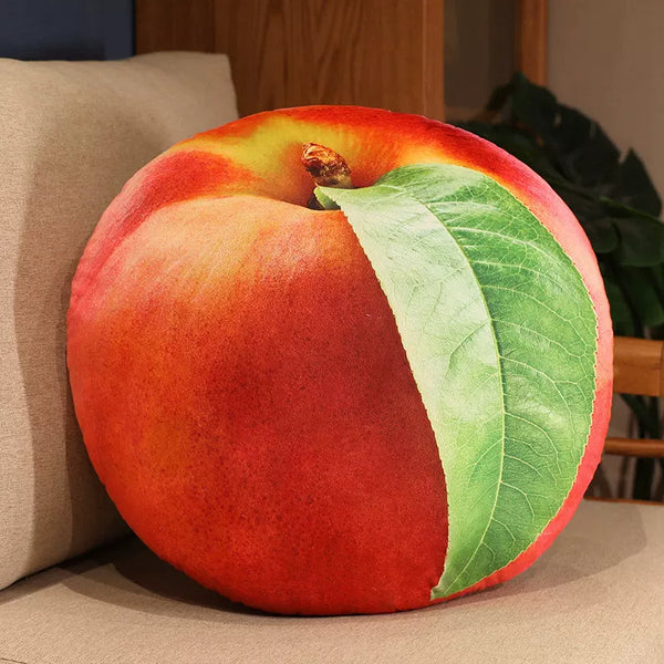 Giant Realistic Fruit Plush Pillow