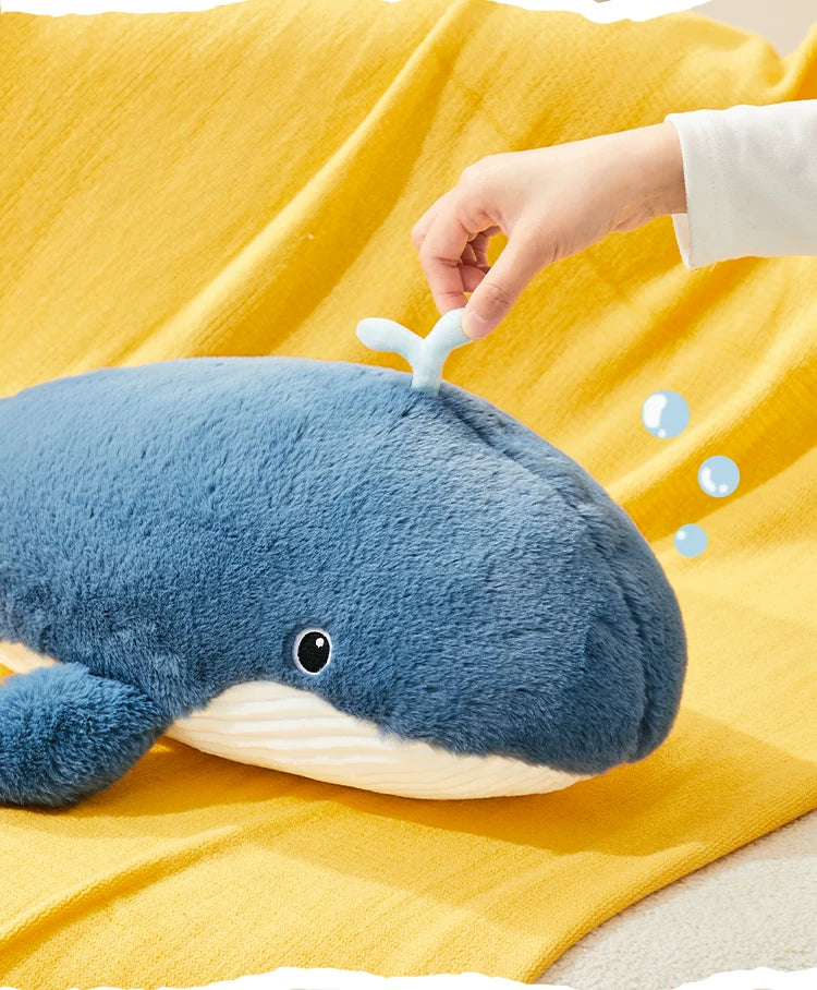 Soft Ocean Animal Plush Pillow