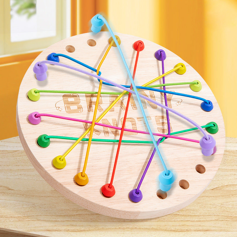 Brainy Knots – The Wooden Rope Untying Logic Game