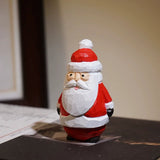 Hand-Carved Wooden Christmas Character Ornaments FantastiKurios