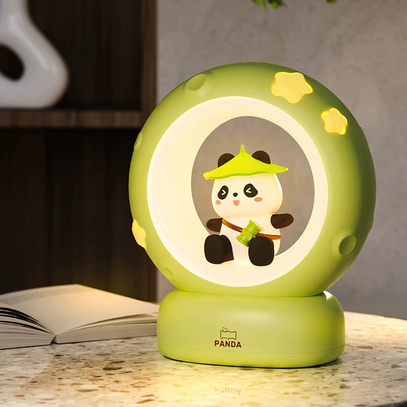 Moon & Star Animal Night Light