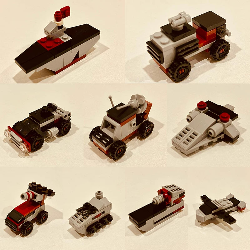 Miniature Building Block Collection (10-Pack)