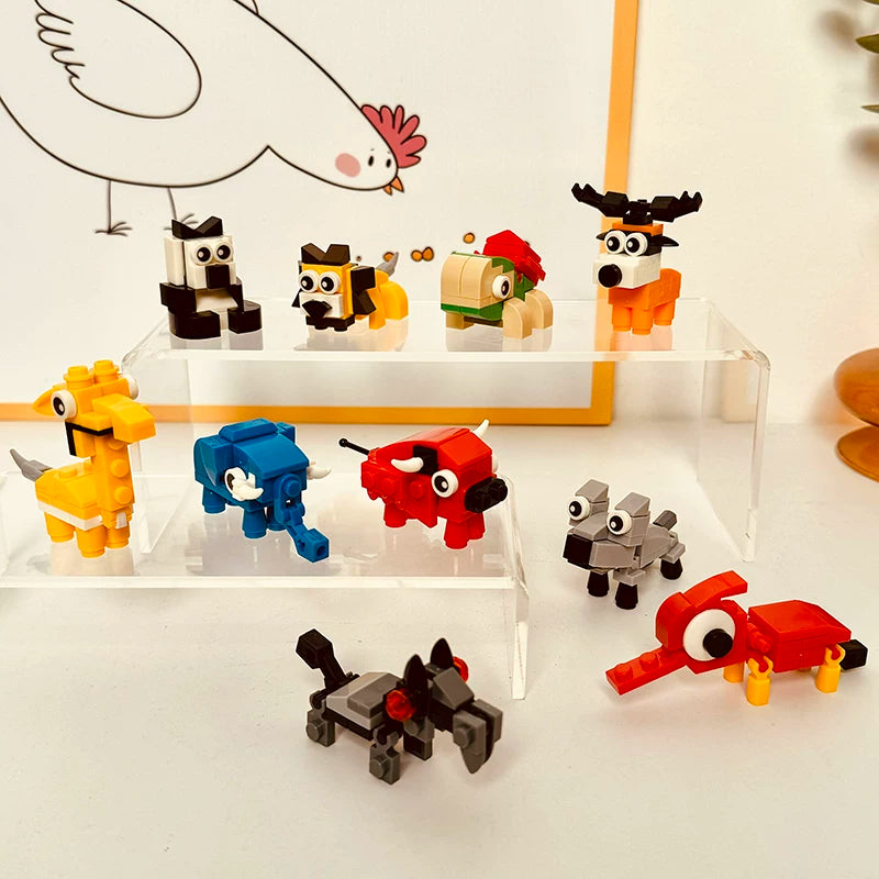 Miniature Building Block Collection (10-Pack)