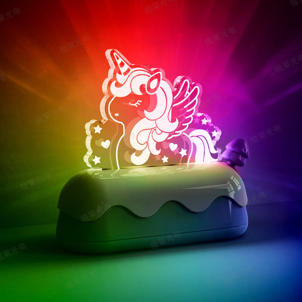 The Rainbow Unicorn LED Night Light for Kids