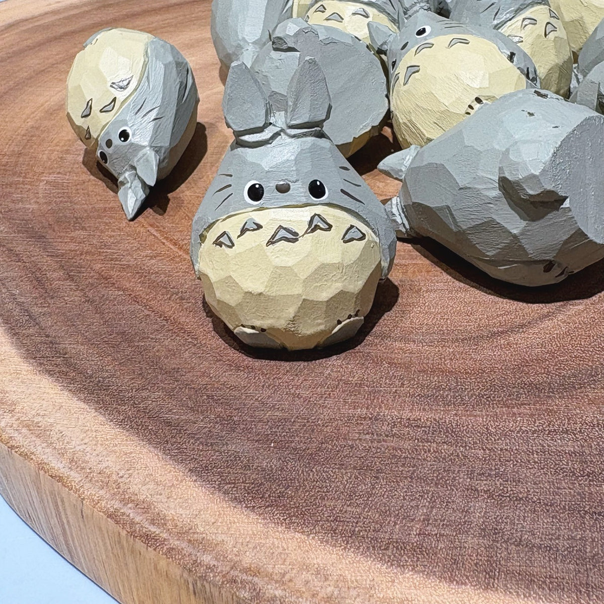 Hand-Carved Wooden Forest Spirit Figure
