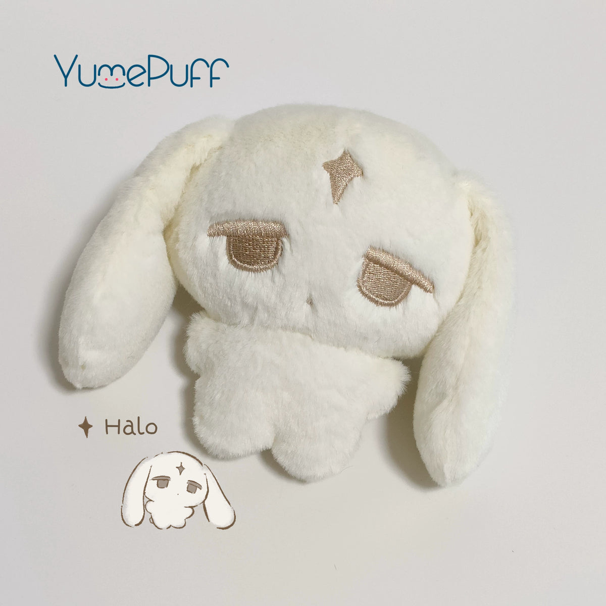 YumePuff Twin Plush Rabbit Doll