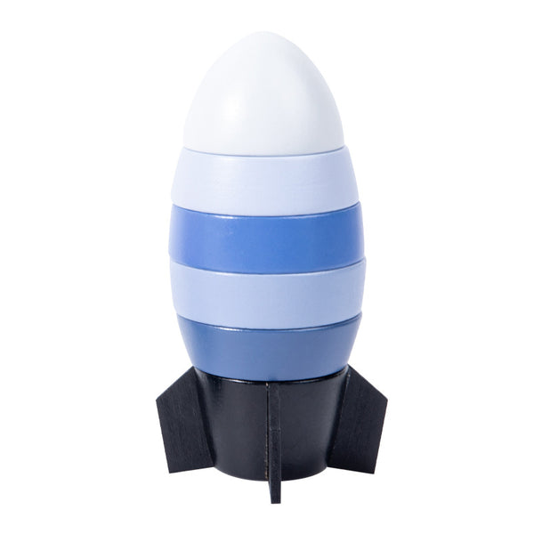 Wooden Rocket Stacker & Balancing Toy
