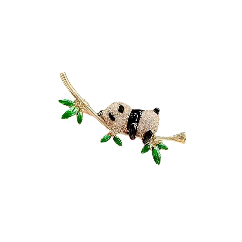 Panda Brooch in Velvet Gift Box