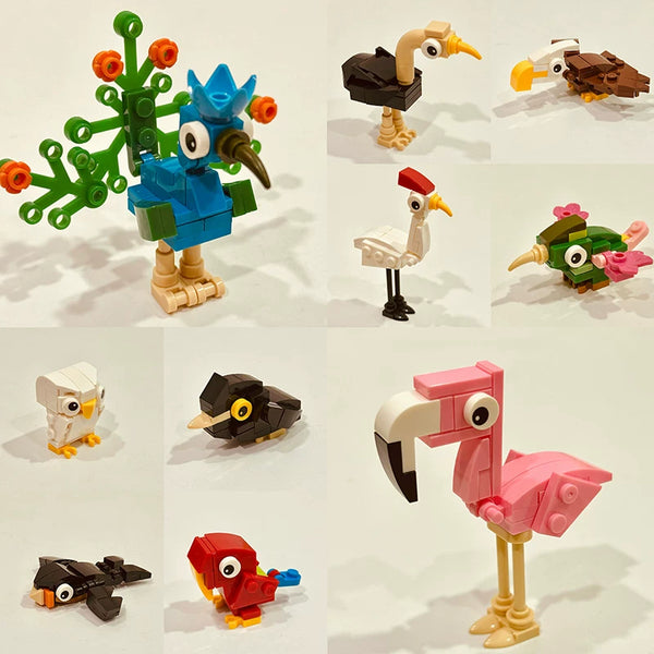 Miniature Building Block Collection (10-Pack)